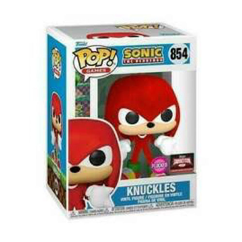 Knuckles, Targetcon Exclusive, Flocked, #654, (Condition 8/10)