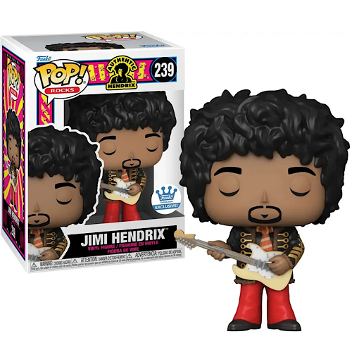 Jimi Hendrix, Funko Shop Exclusive, #239, (Condition 7.5/10)