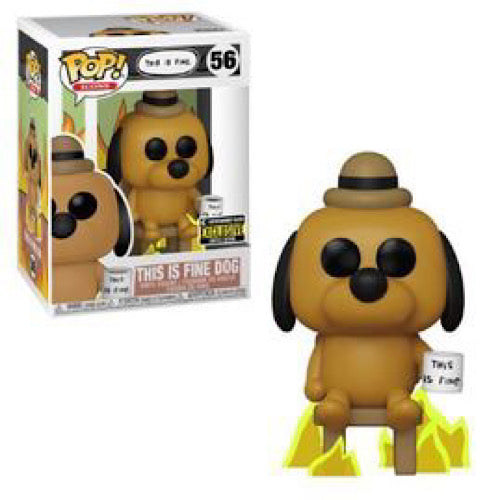 This Is Fine Dog, EE Exclusive, #56 (Condition 8/10)