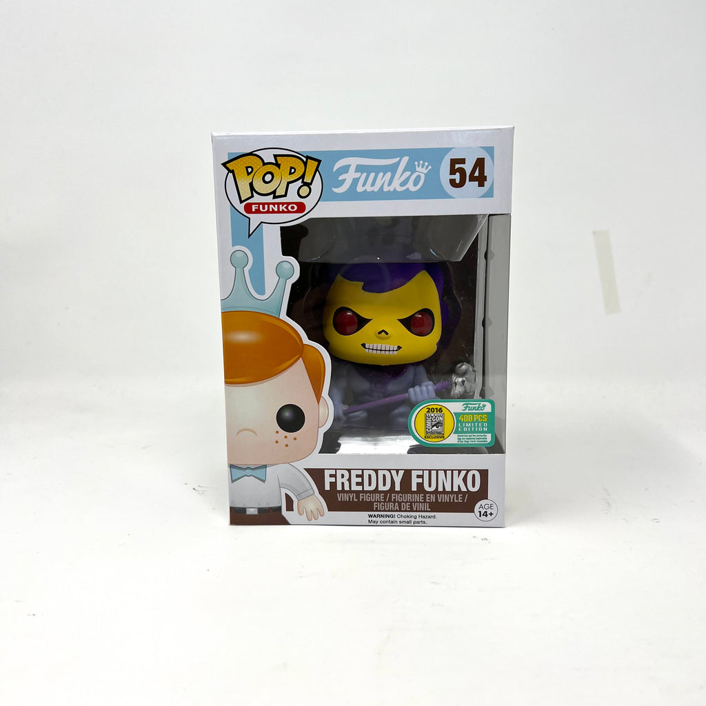 Freddy Funko, Skeletor, 2016 SDCC, LE400, #54, (Condition 8/10)