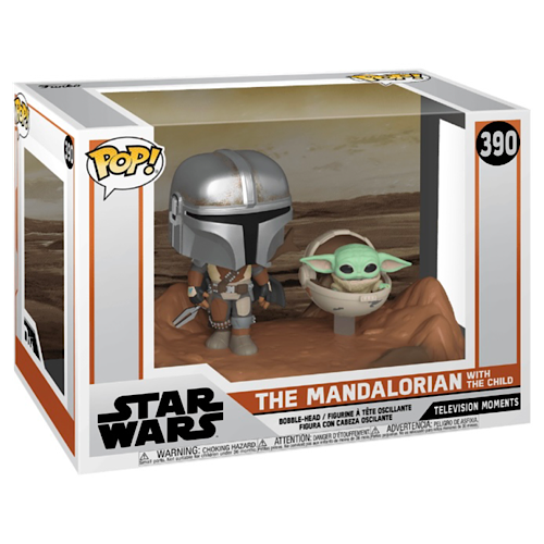 The Mandalorian with the Child, #390, (Condition 6.5/10)