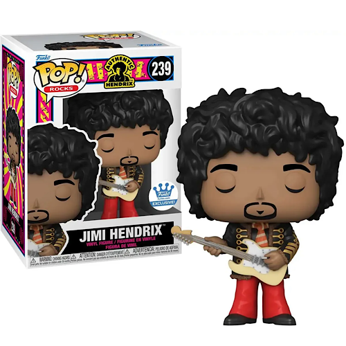 Jimi Hendrix, Funko Shop Exclusive, #239, (Condition 8/10)