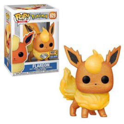 Flareon, Diamond Collection, WonderCon LE, #629, (Condition 7.5/10)