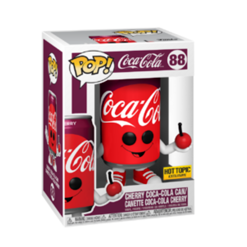 Cherry Coca-Cola Can, HT Exclusive, #88, (Condition 8/10)