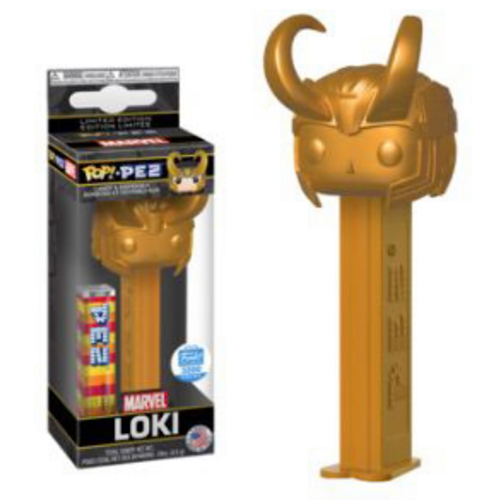 Funko PEZ: Thor Ragnarok - Loki, Gold, Funko Shop Exclusive, LE3200