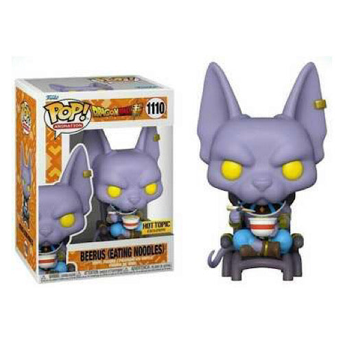 Beerus, Eating Noodles, HT Exclusive, #1110, (Condition 8/10)