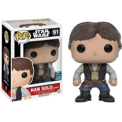 Han Solo, NO STICKER, #91 (Condition 7.5/10)