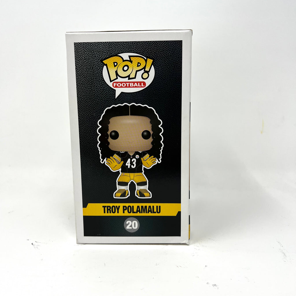 Troy Polamalu, ARTIST SAMPLE, #20, (Condition 7/10)