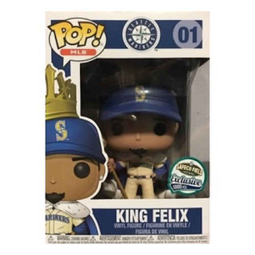 King Felix, Safeco Field Exclusive, #01, LE1000, (Condition 6/10)