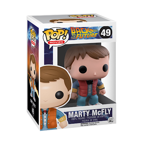 Marty McFly, #49, (Condition 6.5/10)