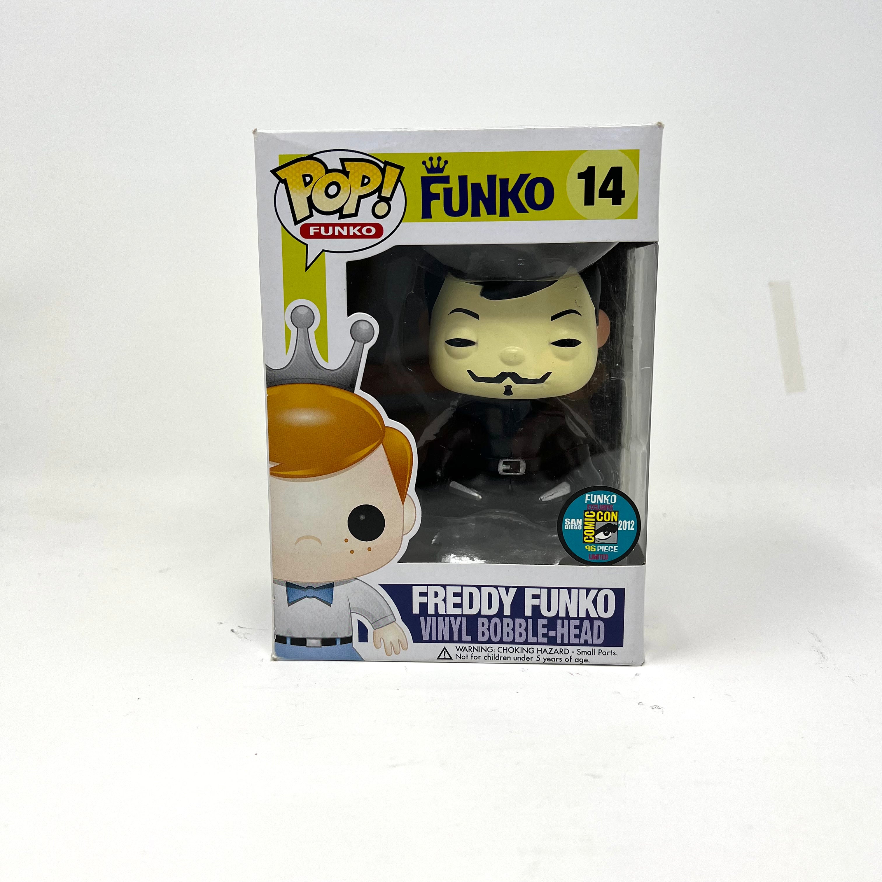 Freddy Funko, V for Vendetta, 2012 SDCC, LE96, #14