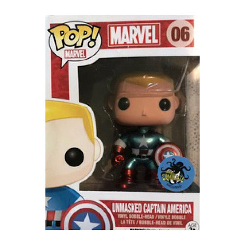 Unmasked Captain America, Comikaze Exclusive, #06, (Condition 6.5/10)