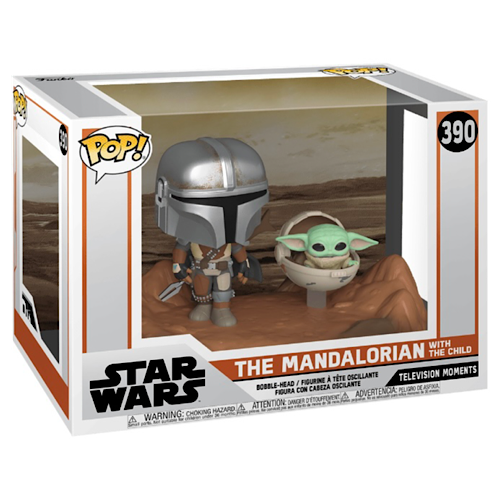 The Mandalorian with the Child, #390, (Condition 7/10)