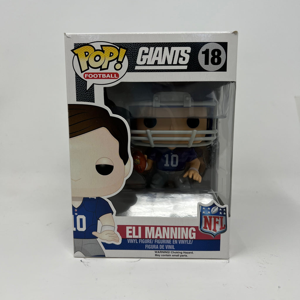 Eli Manning, ARTIST SAMPLE, #18, (Condition 7.5/10)