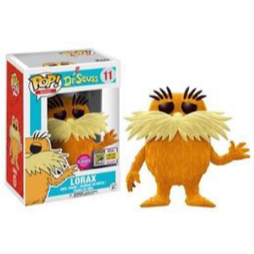 Lorax, Flocked 2017 SDCC Exclusive, #11, (Condition 8/10)