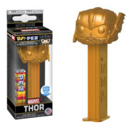 Funko PEZ: Marvel - Thor, Gold, Funko Shop Exclusive, LE3200