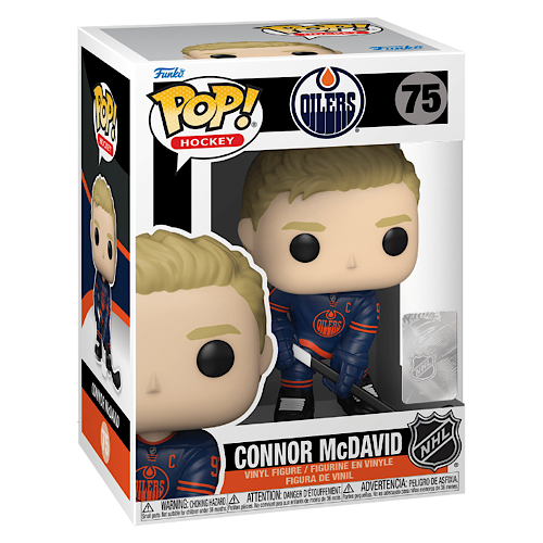 Connor McDavid, #75, (Condition 7.5/10)