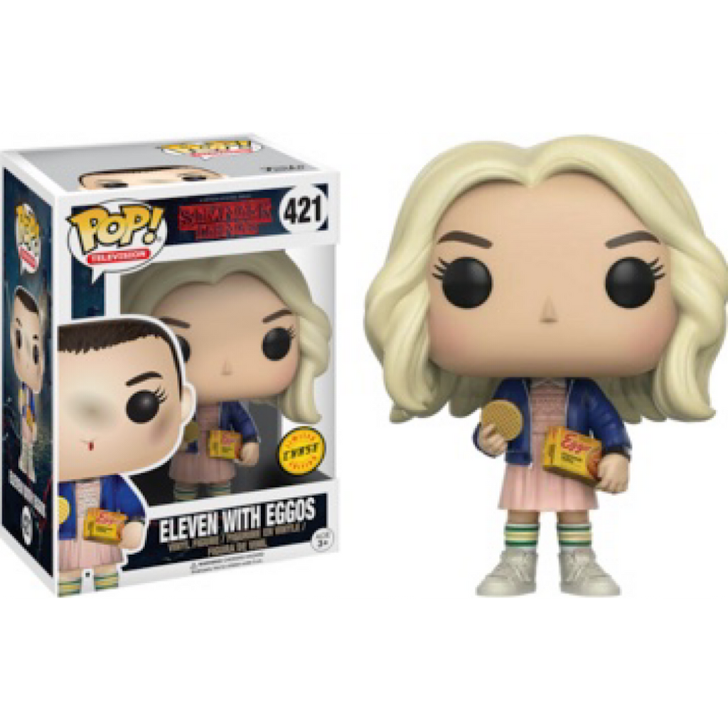 Eleven with Eggos, Chase,  #421, (Condition 7.5/10)