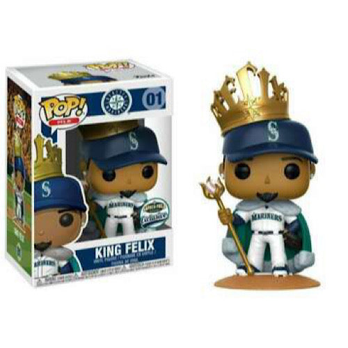 King Felix, Safeco Field Exclusive, #01, (Condition 6.5/10)