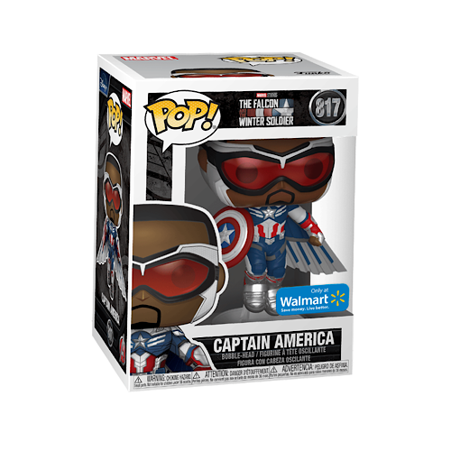 Captain America, Walmart Exclusive, #817, (Condition 8/10)