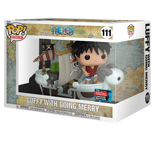 Luffy with Going Merry, 2022 Fall Convention, #111, (Condition 8/10)