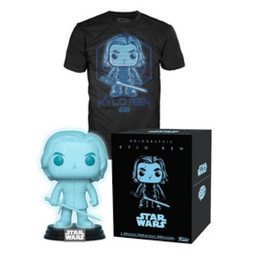 Pop and Tee: Star Wars - Holographic Kylo Ren , Size S, Target Exclusive