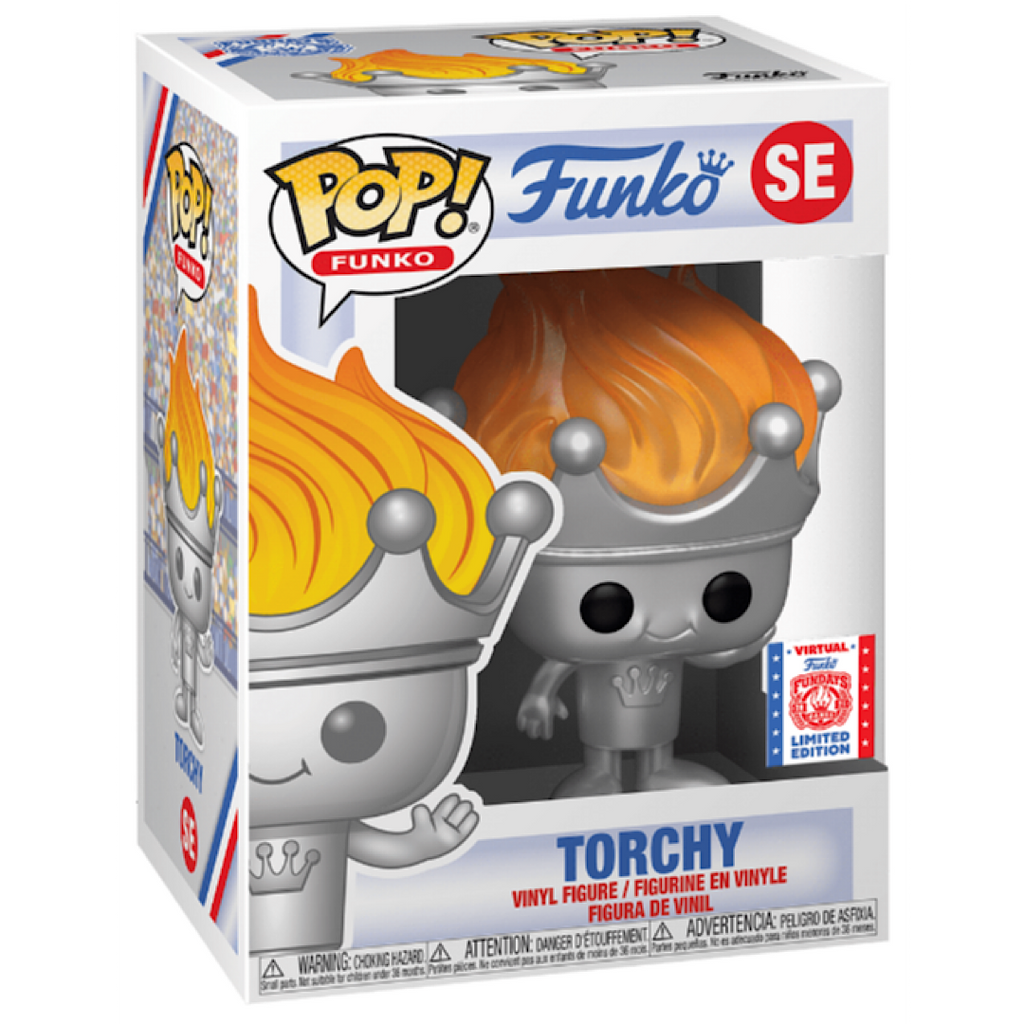 Torchy, Virtual Funko Fundays 2021, #SE, (Condition 6.5/10)