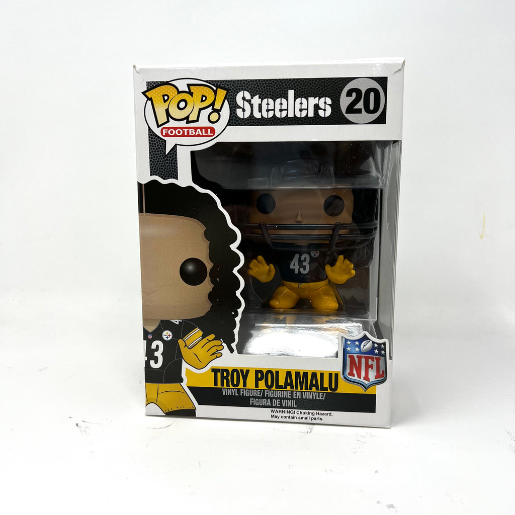 Troy Polamalu, ARTIST SAMPLE, #20, (Condition 7/10)