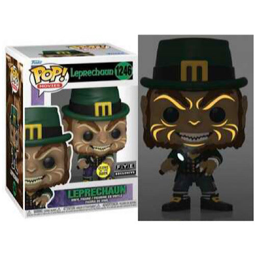 Leprechaun, Glow, FYE Exclusive, #1246, (Condition 8/10)