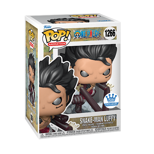 Snake-Man Luffy, Metallic,  Funko Shop Exclusive, #1266, (Condition 8/10)