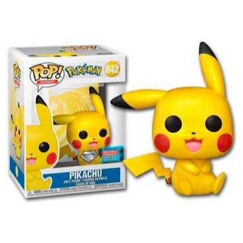 Pikachu, 2021 Fall Convention, Diamond Collection, #842, (Condition 7/10)