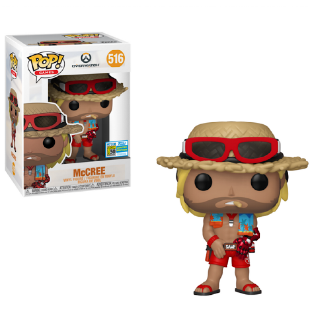 McCree, SDCC 2019 Exclusive, #516, (Condition 7/10)