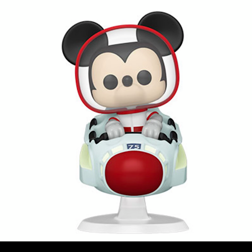 Mickey Mouse At The Space Mountain Attraction, #107, (Condition 7.5/10)