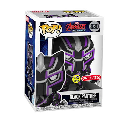 Black Panther, Glow, Target Exclusive, #830, (Condition 7/10)
