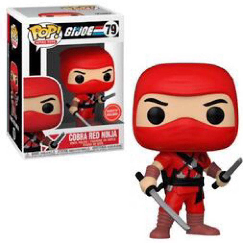 Cobra Red Ninja, GameStop Exclusive, #79, (Condition 8/10)