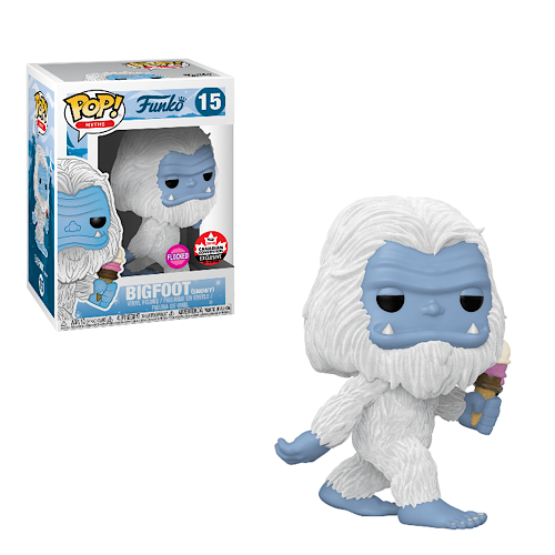 Bigfoot (Snowy, Flocked), Canadian Convention Exclusive, #15, (Condition 7/10)