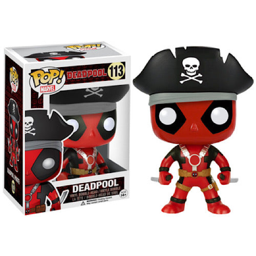 Deadpool (Pirate), Hot Topic Exclusive, #113, (Condition 7/10)