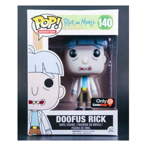 Doofus Rick, GameStop Exclusive, #140, (Condition 6.5/10)