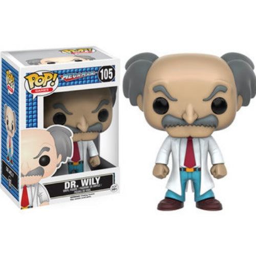 Dr. Wily, #105, (Condition 6.5/10)