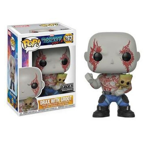 Drax with Groot, FYE Exclusive, #262, (Condition 8/10)