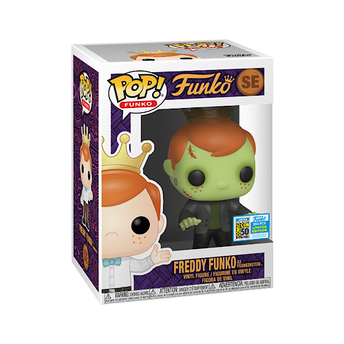 Freddy Funko As Frankenstein, 2019 SDCC, #SE, (Condition 8/10)