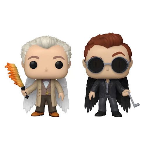 Pop! TV: Good Omens 2PK Aziraphale and Crowley with Wings (Specialty Series)