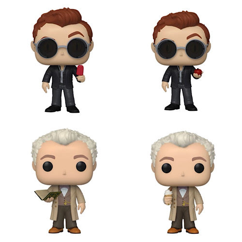 Pop! TV: Good Omens Set with 2 Chases