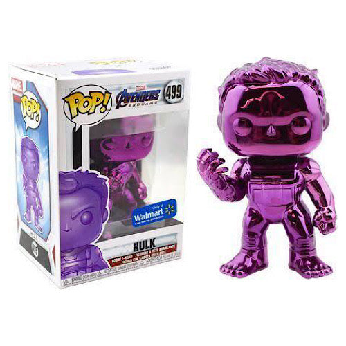 Hulk (Purple Chrome), Walmart Exclusive, #499, (Condition 6.5/10)