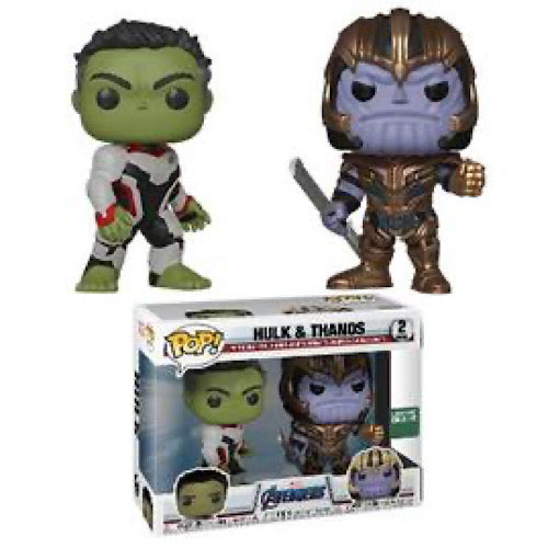 Hulk & Thanos, Barnes & Noble Exclusive, 2 Pack,  (Condition 8/10)
