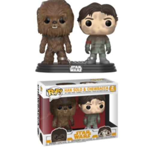 Han Solo & Chewbacca, Star Wars: Smuggler's Bounty Exclusive, 2-Pack, (Condition 7.5/10)
