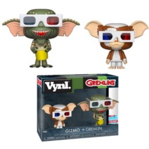 Gizmo + Gremlin (3D Glasses), Vynl., 2-Pack, 2018 Fall Convention, (Condition 6/10)