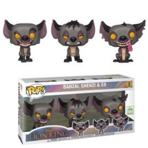 Banzai, Shenzi & Ed, 3 Pack, 2019 Spring Convention LE Exclusive, (Condition 8/10)