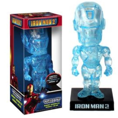 Iron Man Mark VI (Holographic) Wacky Wobbler Bobble-Head, Target Exclusive, (Condition 5/10)