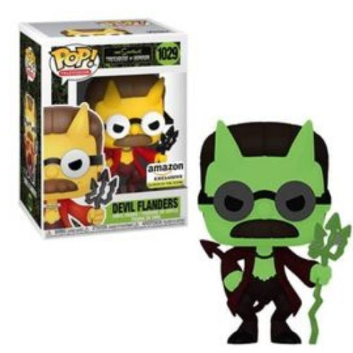 Devil Flanders, Glow, Amazon Exclusive, #1029, (Condition 8/10)